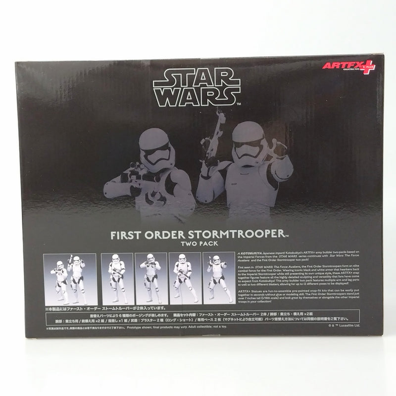 【中古】【未開封】ARTFX+ ファースト・オーダー ストームトルーパー 2パック 「スター・ウォーズ/フォースの覚醒」 1/10 PVC塗装済み簡易組立キット＜フィギュア＞（代引き不可）6602