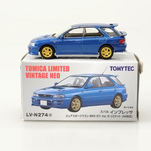 【中古】【開封品】1/64 LV-N274a スバル インプレッサ ピュアスポーツワゴン WRX STi Ver.VI リミテッド＜おもちゃ＞（代引き不可）6602