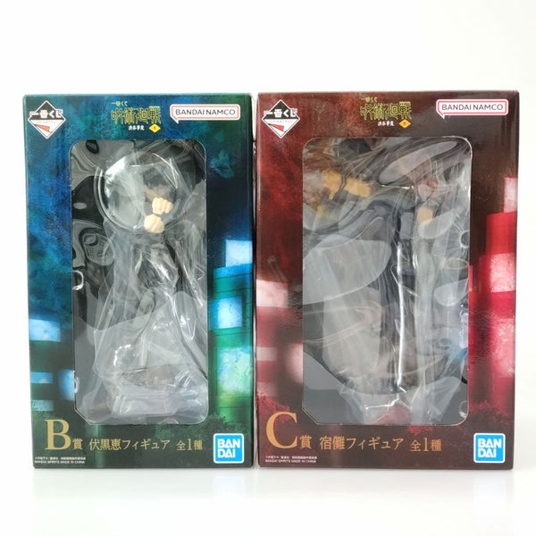 【中古】【未開封】【セット】B賞 伏黒恵フィギュア＆C賞 宿儺フィギュア「一番くじ 呪術廻戦 渋谷事変 〜参〜」＜フィギュア＞（代引き不可）6602