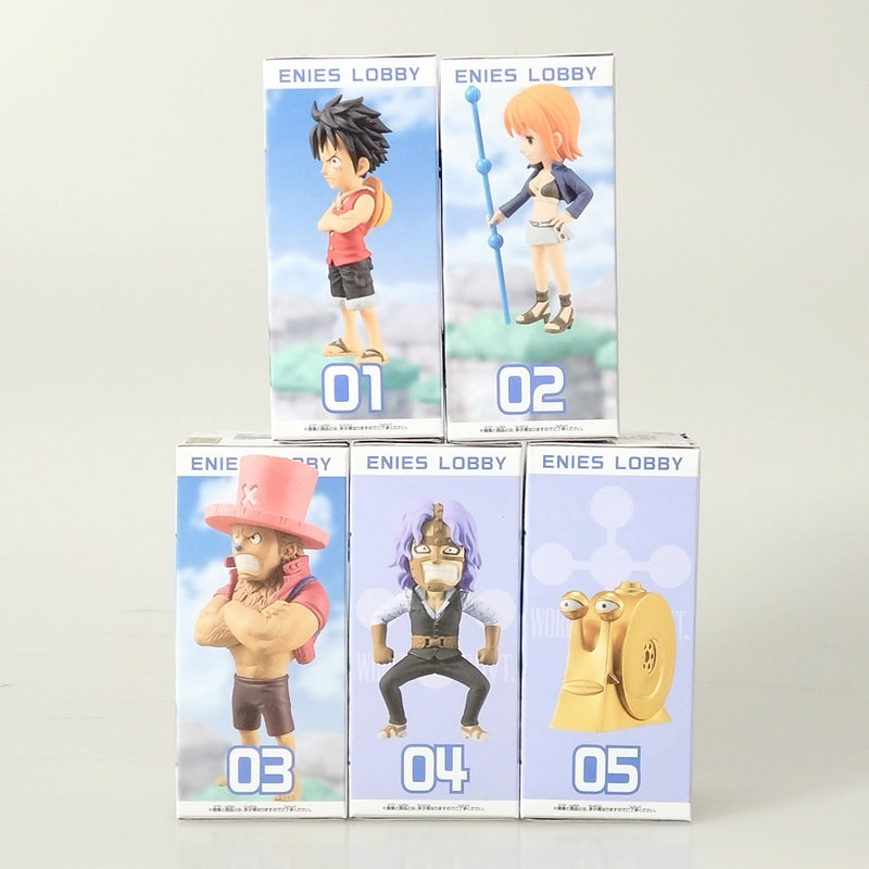 【中古】【未開封】全5種セット 「ワンピース」 ワールドコレクタブルフィギュア-エニエス・ロビー1-＜フィギュア＞（代引き不可）6602