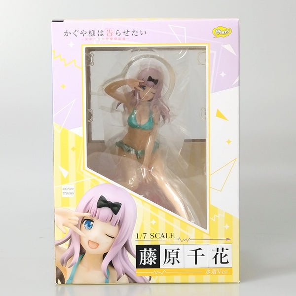 【中古】【未開封】藤原千花 水着Ver. 「かぐや様は告らせたい〜天才たちの恋愛頭脳戦〜」 1/7 ABS＆PVC製塗装済み完成品＜フィギュア＞（代引き不可）6602