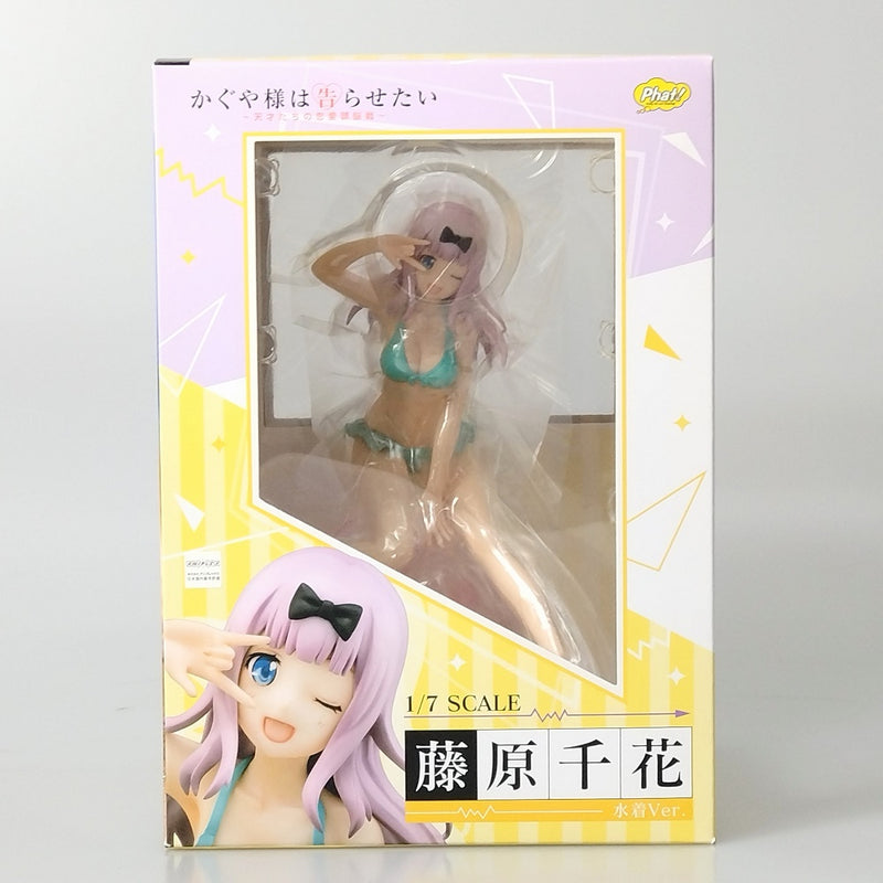 【中古】【未開封】藤原千花 水着Ver. 「かぐや様は告らせたい〜天才たちの恋愛頭脳戦〜」 1/7 ABS＆PVC製塗装済み完成品＜フィギュア＞（代引き不可）6602