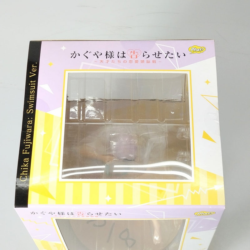 【中古】【未開封】藤原千花 水着Ver. 「かぐや様は告らせたい〜天才たちの恋愛頭脳戦〜」 1/7 ABS＆PVC製塗装済み完成品＜フィギュア＞（代引き不可）6602