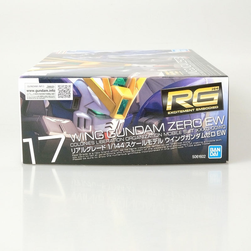 【中古】【未組立】1/144 RG XXXG-00W0 ウイングガンダムゼロ EW 「新機動戦記ガンダムW Endless Waltz」 [5061602]＜プラモデル＞（代引き不可）6602