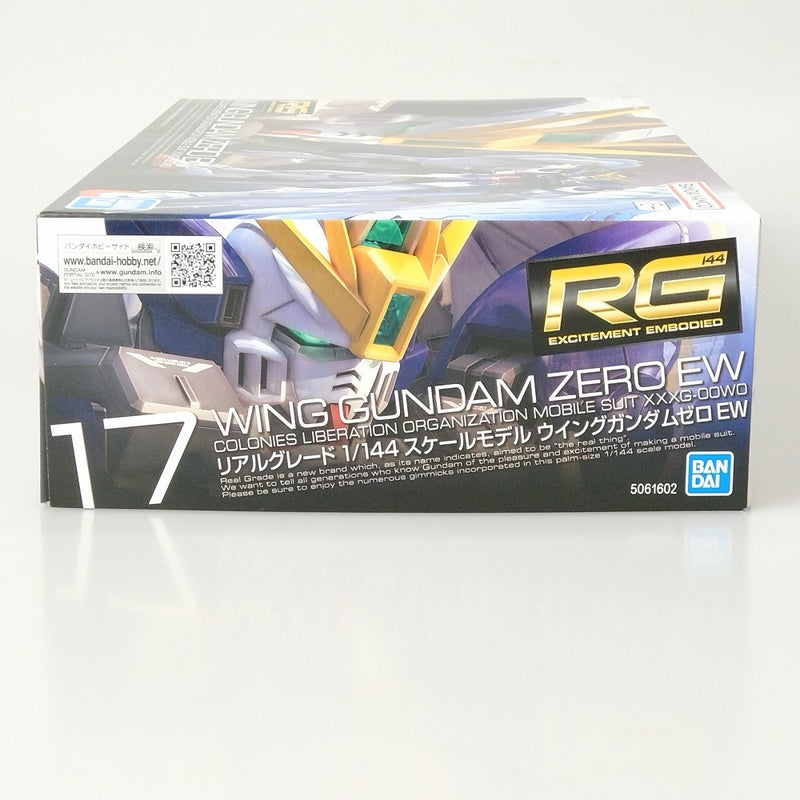 【中古】【未組立】1/144 RG XXXG-00W0 ウイングガンダムゼロ EW 「新機動戦記ガンダムW Endless Waltz」 [5061602]＜プラモデル＞（代引き不可）6602