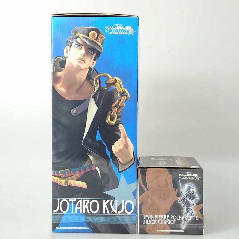 【中古】【未開封】【セット】A賞 空条承太郎 F賞/J・P・ポルナレフ＆シルバーチャリオッツ（子供） ジョジョの奇妙な冒険 ＜フィギュア＞（代引き不可）6602