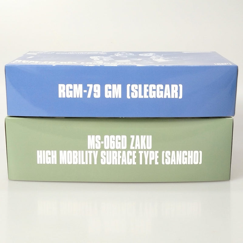 【中古】【未組立】【セット】1/144 HG MS-06GD 高機動型ザク 地上用(サンホ機)・1/144 HG RGM-79 ジム(スレッガー搭乗機)＜プラモデル＞（代引き不可）6602