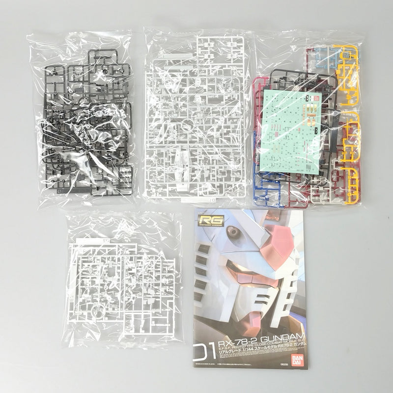 【中古】【未組立】1/144 RG RX-78-2 ガンダム「機動戦士ガンダム」 [5061594]＜プラモデル＞（代引き不可）6602