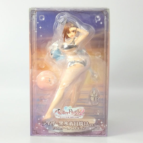 【中古】【未開封】ライザ -黒水着日焼けver.- 「ライザのアトリエ2 〜失われた伝承と秘密の妖精」 1/6 塗装済み完成品＜フィギュア＞（代引き不可）6602