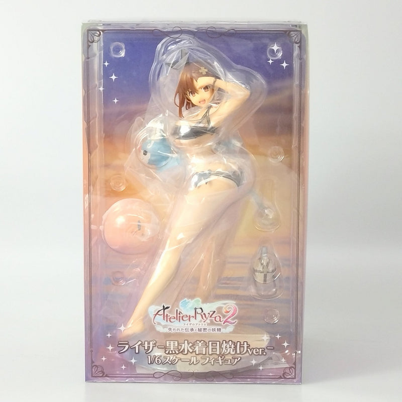 【中古】【未開封】ライザ -黒水着日焼けver.- 「ライザのアトリエ2 〜失われた伝承と秘密の妖精」 1/6 塗装済み完成品＜フィギュア＞（代引き不可）6602