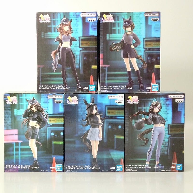 【中古】【未開封】【セット】 「ウマ娘 プリティーダービー」 BoC’z 5種＜フィギュア＞（代引き不可）6602
