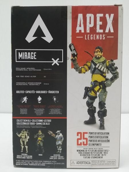【中古】【未開封】Mirage-ミラージュ- 「Apex Legends」 6インチ アクションフィギュア＜フィギュア＞（代引き不可）6603