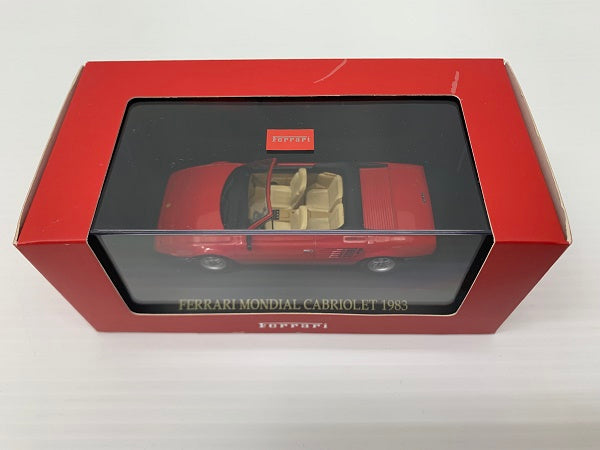 【中古】【ミニカー】1/43 Ferrari Mondial Cabriolet 1983(レッド)＜コレクターズアイテム＞（代引き不可）6603