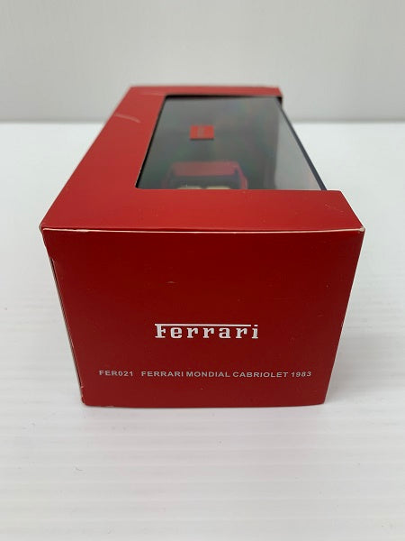 【中古】【ミニカー】1/43 Ferrari Mondial Cabriolet 1983(レッド)＜コレクターズアイテム＞（代引き不可）6603