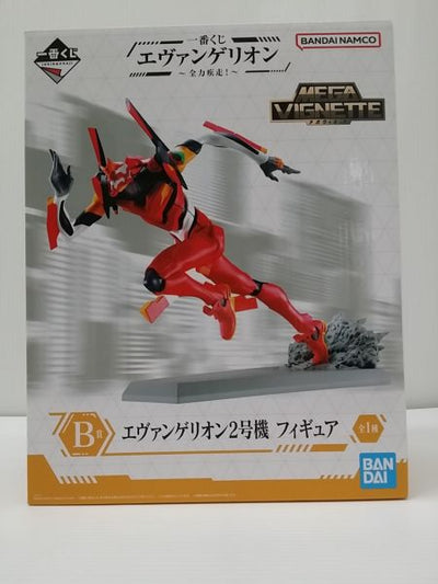 【中古】【開封品】エヴァンゲリオン2号機 「一番くじ エヴァンゲリオン?全力疾走!?」 MEGA VIGNETTE B賞＜フィギュア＞...