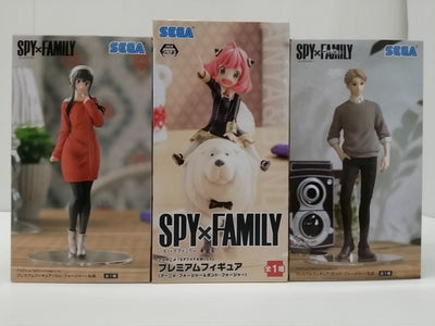 【中古】【未開封】【３体セット】アーニャ・フォージャー＆ボンド・フォージャー「SPY×FAMILY」 プレミアムフィギュア(ロイド・ヨ...