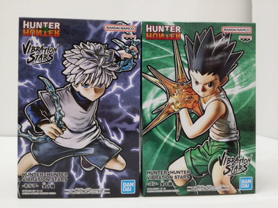 【中古】【開封品】【２体セット】「HUNTER×HUNTER」 VIBRATION STARS-キルア＆ゴン-＜フィギュア＞（代引き不...