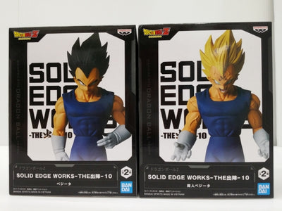 【中古】【未開封】【２体セット】「ドラゴンボールZ」 SOLID EDGE WORKS-THE出陣-10　ベジータ＆魔人ベジータ＜フィ...