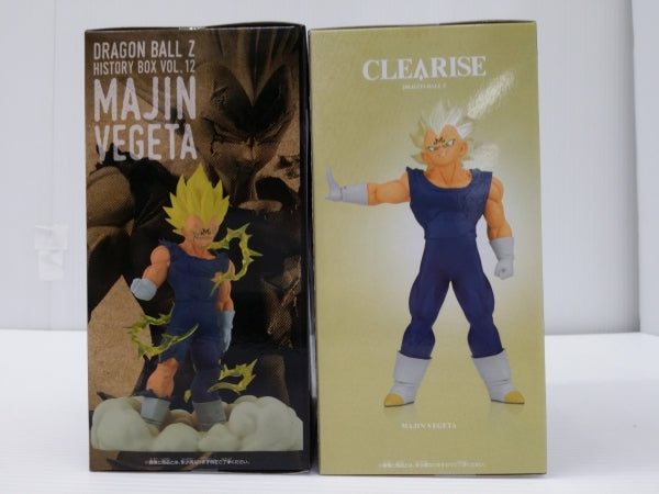 中古】【未開封】【２体セット】魔人ベジータ 「ドラゴンボールZ」 CLEARISE＆「ドラゴンボールZ」 History Box vol.