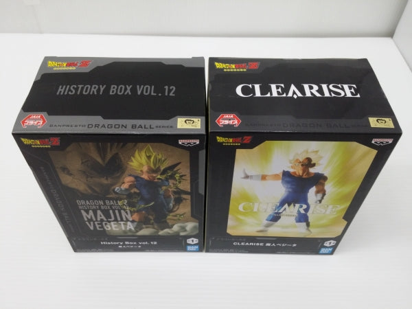 【中古】【未開封】【２体セット】魔人ベジータ 「ドラゴンボールZ」 CLEARISE＆「ドラゴンボールZ」 History Box  vol.12＜フィギュア＞（代引き不可）6603