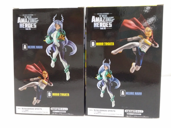 【中古】【未開封】【２体セット】「僕のヒーローアカデミア」THE　AMAZING　HEROES　vol.16　波動ねじれ＆ルミリオン＜フィギュア＞（代引き不可）6603