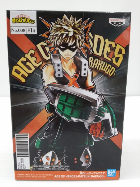 【中古】【未開封】爆豪勝己 「僕のヒーローアカデミア」 AGE OF HEROES -KATSUKI BAKUGO-＜フィギュア＞（代引き不可）6603