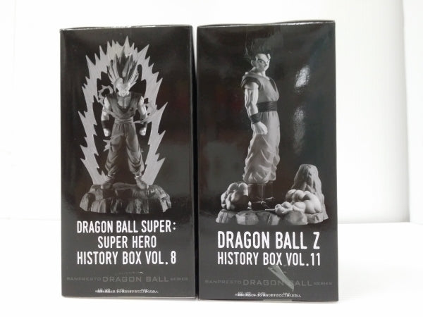 【中古】【未開封】【２体セット】History Box vol.8 孫悟飯(ビースト) 「ドラゴンボール超 スーパーヒーロー」 & vol.11 アルティメット悟飯 「ドラゴンボールZ」 ＜フィギュア＞（代引き不可）6603