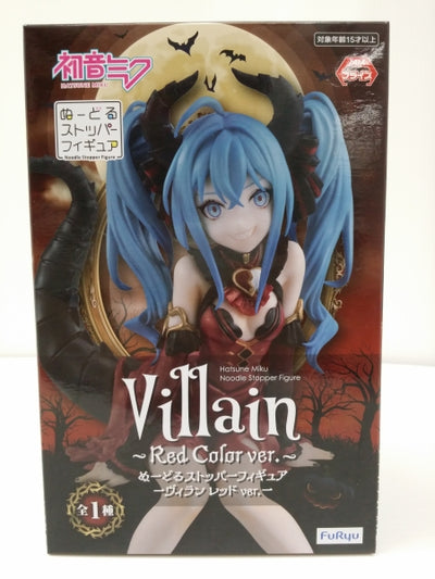 【中古】【未開封】初音ミク 「VOCALOID」 ぬーどるストッパーフィギュア-ヴィラン レッドver.-＜フィギュア＞（代引き不可）...