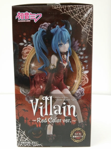 【中古】【未開封】初音ミク 「VOCALOID」 ぬーどるストッパーフィギュア-ヴィラン レッドver.-＜フィギュア＞（代引き不可）6603