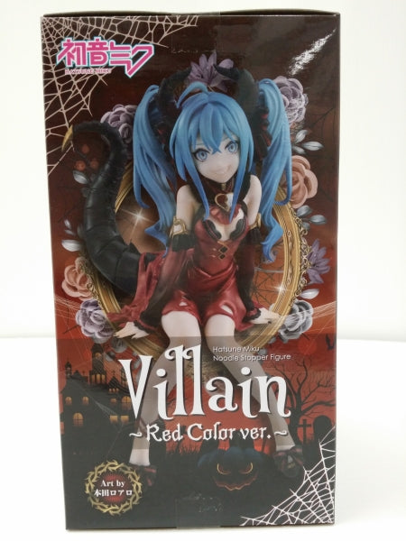 【中古】【未開封】初音ミク 「VOCALOID」 ぬーどるストッパーフィギュア-ヴィラン レッドver.-＜フィギュア＞（代引き不可）6603