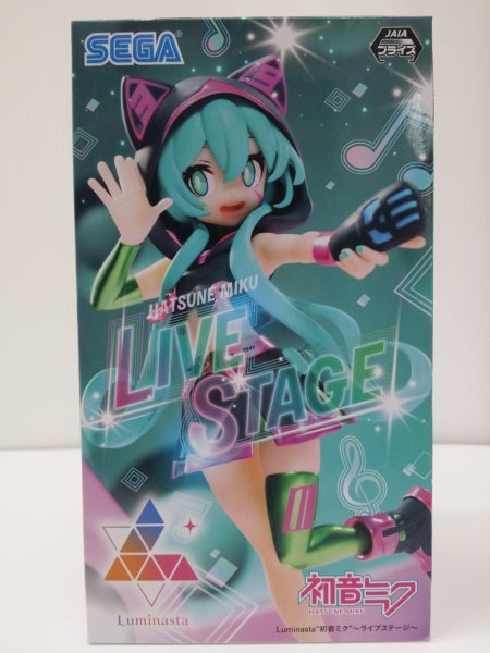 【中古】【未開封】初音ミク 「初音ミクシリーズ」 Luminasta“初音ミク”〜ライブステージ〜＜フィギュア＞（代引き不可）6603