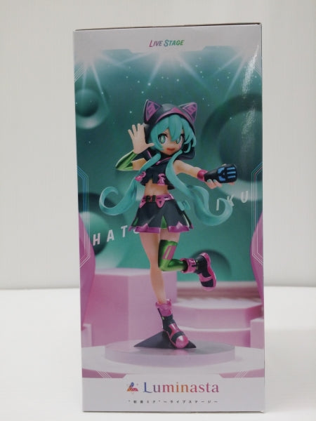 【中古】【未開封】初音ミク 「初音ミクシリーズ」 Luminasta“初音ミク”〜ライブステージ〜＜フィギュア＞（代引き不可）6603