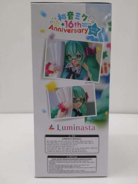 【中古】【未開封】初音ミク 「初音ミクシリーズ」 Luminasta“初音ミク 16th Anniversary”ぶーた Ver.＜フィギュア＞（代引き不可）6603