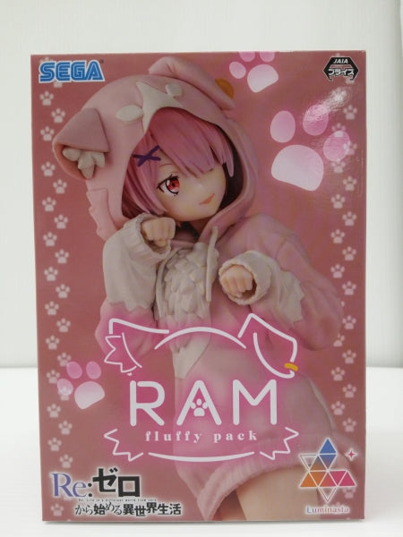 【中古】【未開封】ラム 「Re：ゼロから始める異世界生活」 Luminasta“ラム”-もふもふパック-＜フィギュア＞（代引き不可）6603