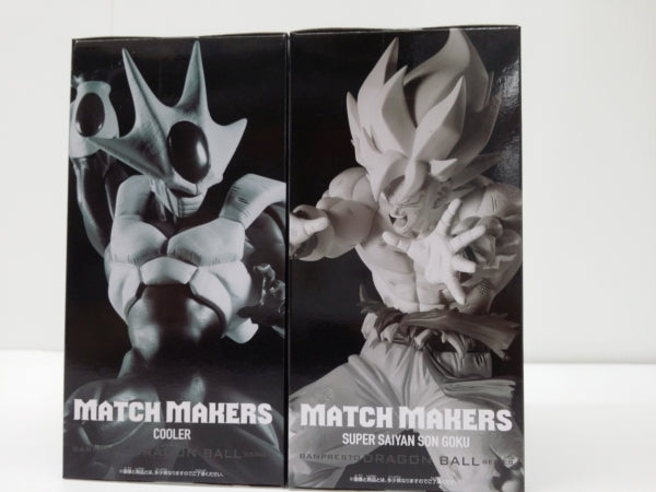 【中古】【未開封】【2体セット】「ドラゴンボールZ」 MATCH MAKERS クウラ＆超サイヤ人孫悟空＜フィギュア＞（代引き不可）6603