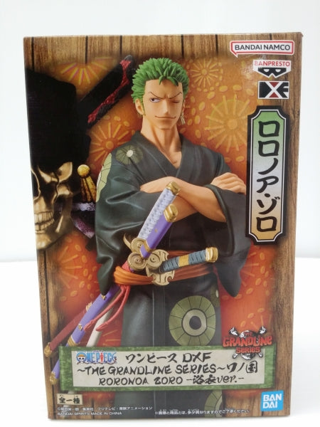 【中古】【未開封】ロロノア・ゾロ 「ワンピース」 DXF〜THE GRANDLINE SERIES〜ワノ国 RORONOA ZORO-浴衣ver.-＜フィギュア＞（代引き不可）6603