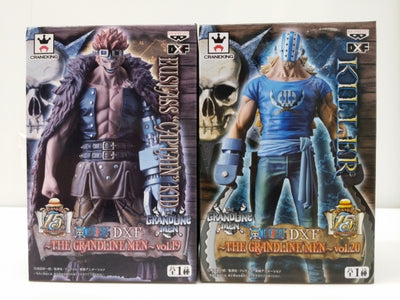 【中古】【開封品】【２体セット】ユースタス・“キャプテン”キッド 「ワンピース」 DXF〜THE GRANDLINE MEN〜vol....