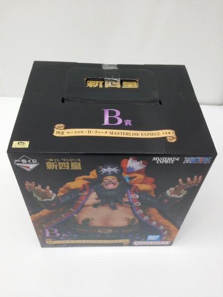 【中古】【未開封】四皇 マーシャル・D・ティーチ 「一番くじ ワンピース 新四皇」 MASTERLISE EXPIECE B賞＜フィギュア＞（代引き不可）6603