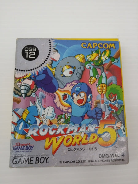 【中古】【動作確認済】ゲームボーイソフト　ロックマンワールド5＜レトロゲーム＞（代引き不可）6603