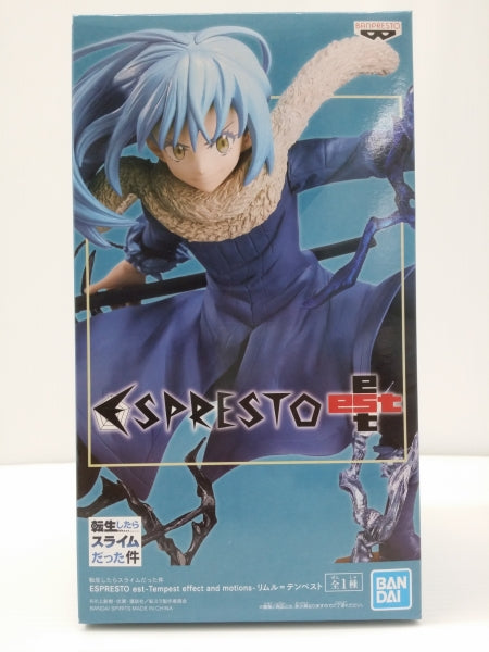 【中古】【未開封】リムル=テンペスト 「転生したらスライムだった件」 ESPRESTO est-Tempest effect and motions-＜フィギュア＞（代引き不可）6603