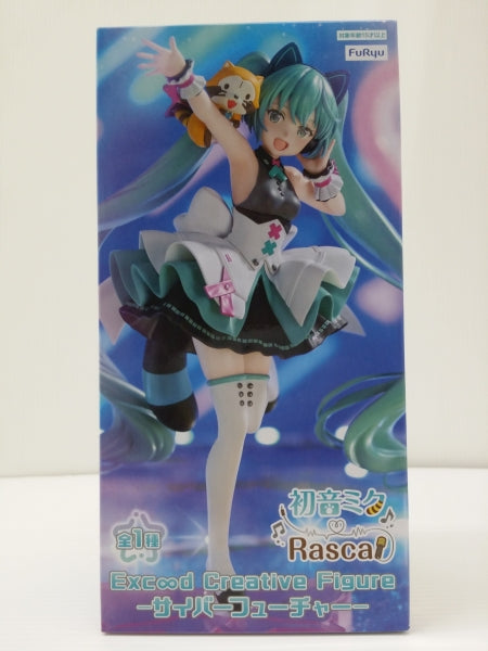 【中古】【未開封】初音ミク＆ラスカル 「初音ミク×ラスカル」 Exc∞d Creative Figure-サイバーフューチャー-＜フィ...