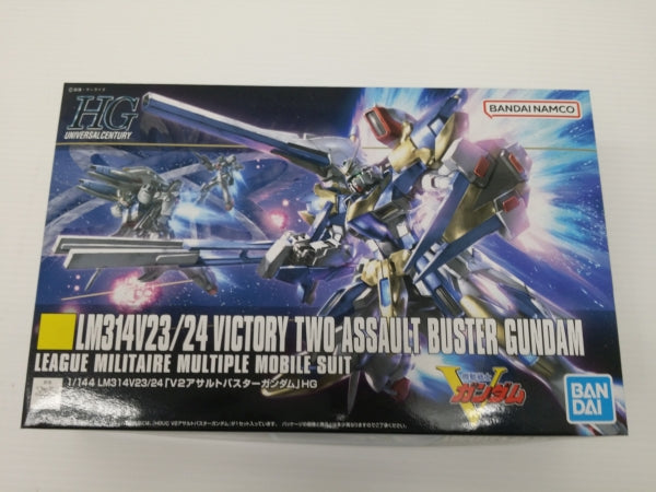 【中古】【未組立】1/144 HGUC LM314V23/24 V2アサルトバスターガンダム 「機動戦士Vガンダム」＜プラモデル＞（代引き不可）6603