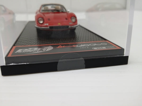 【中古】【未開封】1/43 フェラーリ ディーノ 246 GTS 1972(レッド) [BBRC54A]＜おもちゃ＞（代引き不可）6603