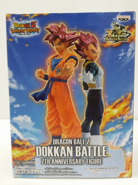 【中古】【未開封】超サイヤ人ゴッド孫悟空 「ドラゴンボールZ ドッカンバトル」 DRAGON BALL Z DOKKAN BATTLE 7TH ANNIVERSARY FIGURE＜フィギュア＞（代引き不可）6603