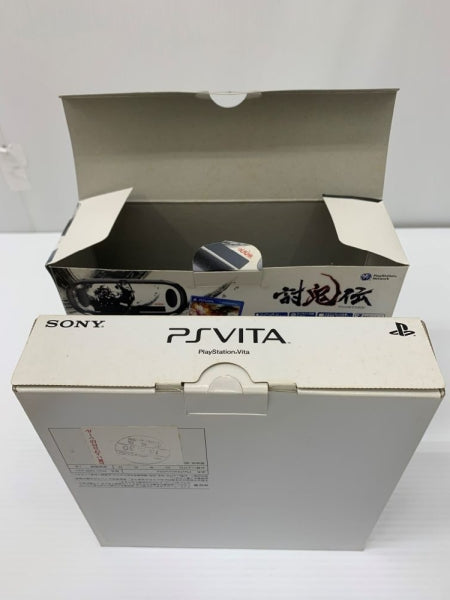 【中古】【中古品】PSVITAハード　PSVita本体 討鬼伝 鬼柄(おにがら)＜おもちゃ＞（代引き不可）6603