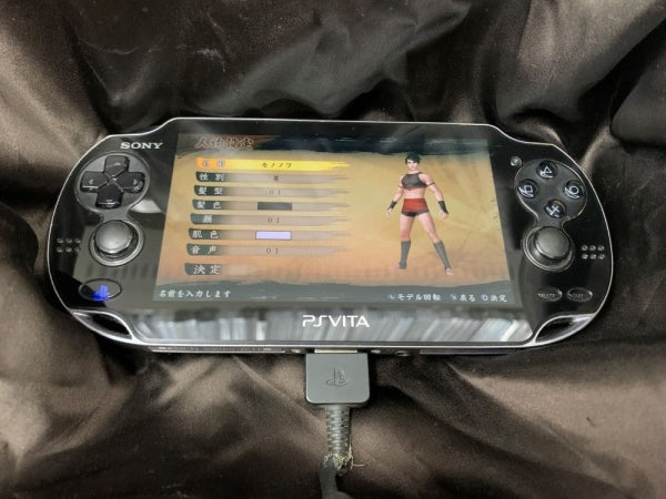 【中古】【中古品】PSVITAハード　PSVita本体 討鬼伝 鬼柄(おにがら)＜おもちゃ＞（代引き不可）6603