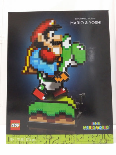 【中古】【未開封】LEGO スーパーマリオワールド　マリオ と ヨッシー ＜おもちゃ＞（代引き不可）6603