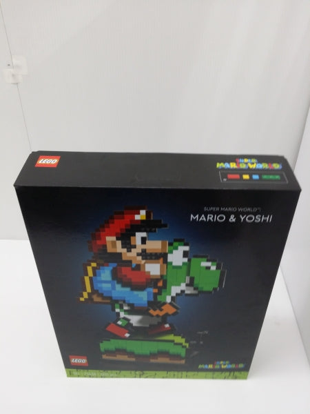 【中古】【未開封】LEGO スーパーマリオワールド　マリオ と ヨッシー ＜おもちゃ＞（代引き不可）6603