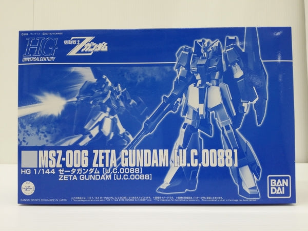 【中古】【未組立】1/144 HGUC MSZ-006 ゼータガンダム[U.C.0088] 「機動戦士Zガンダム」 プレミアムバンダイ限定 [5055366]＜プラモデル＞（代引き不可）6603