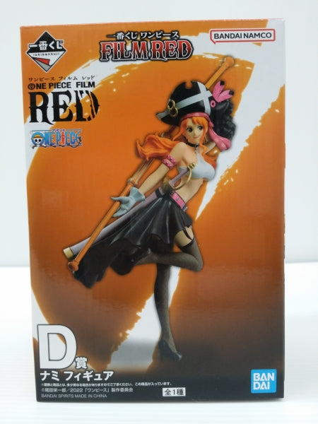 【中古】【未開封】ナミ 「一番くじ ワンピース FILM RED」 D賞 ＜フィギュア＞（代引き不可）6603